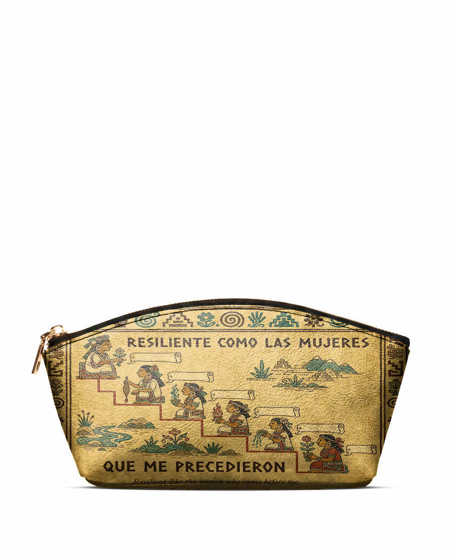 "Resiliente como las mujeres que me precedieron" ver.4 Eclipse Makeup Bag