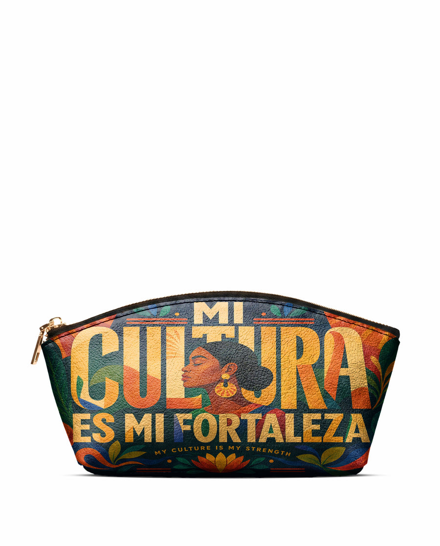 "Mi cultura es mi fortaleza" ver.2 Eclipse Makeup Bag
