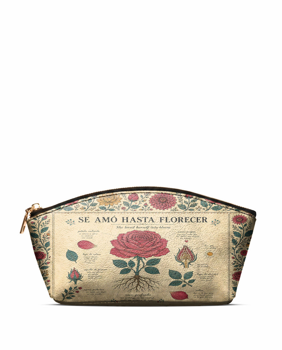 "Se amó hasta florecer" ver.5 Eclipse Makeup Bag
