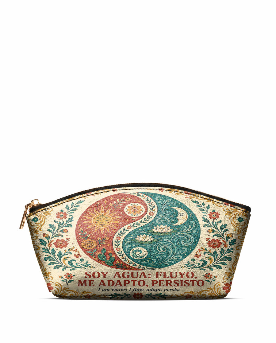 "Soy agua fluyo, me adapto, persisto" ver.5 Eclipse Makeup Bag