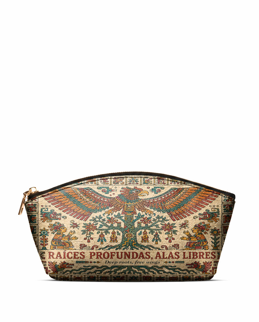 "Raíces profundas, alas libres" ver.5 Eclipse Makeup Bag