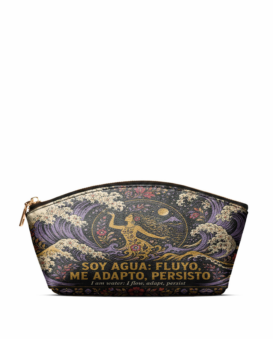 "Soy agua fluyo, me adapto, persisto" ver.2 Eclipse Makeup Bag