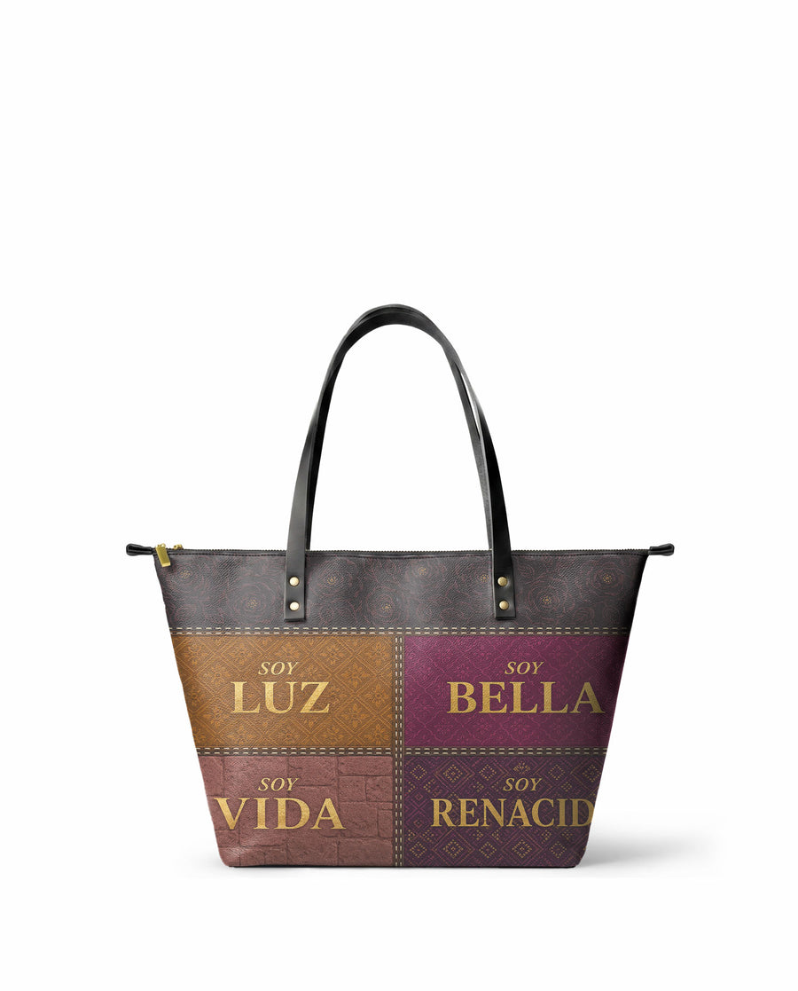 "LA LUMINOSA" ver.2 Leather Tote Bag