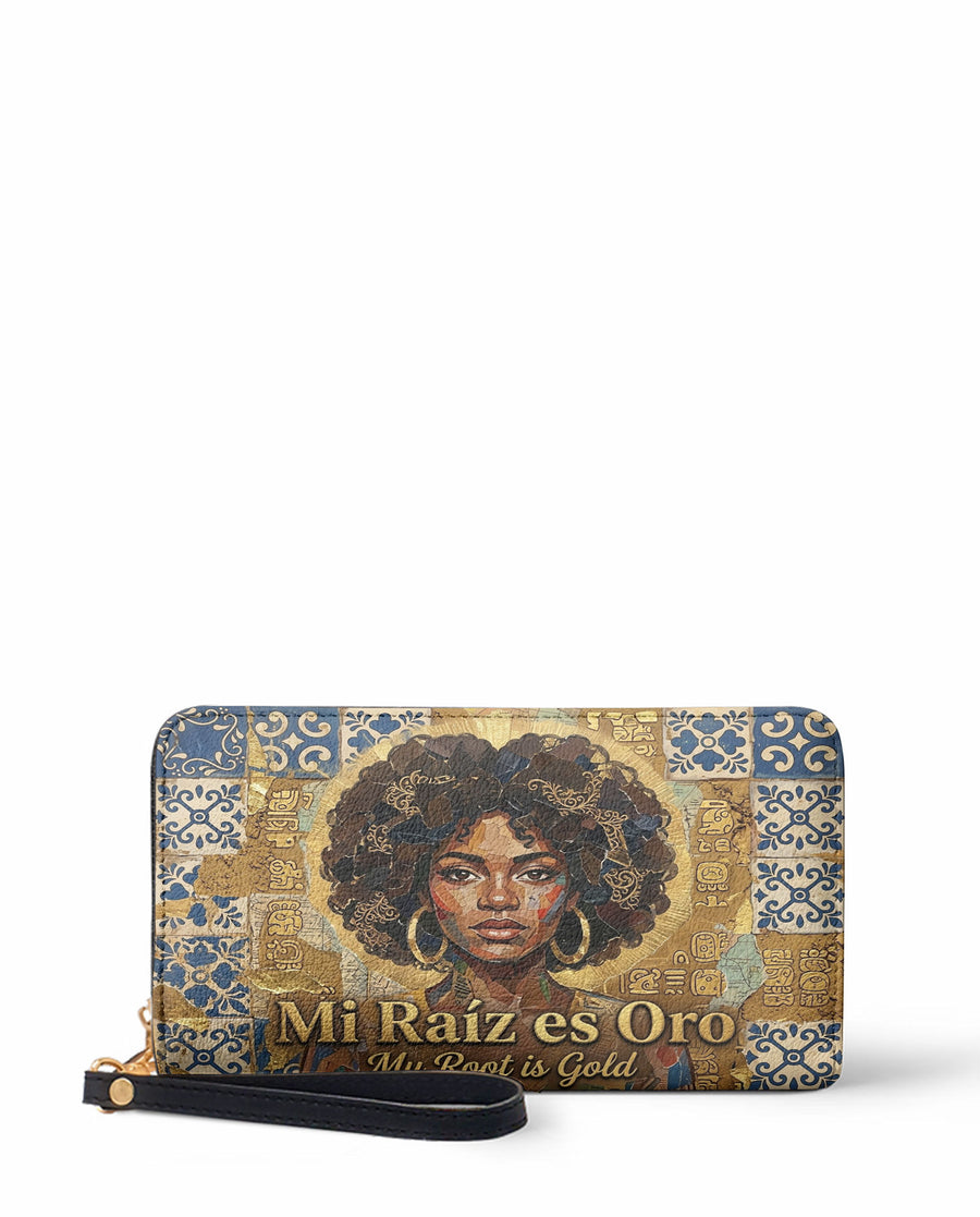 "Mi Raíz es Oro" ver.3 Long Wallet