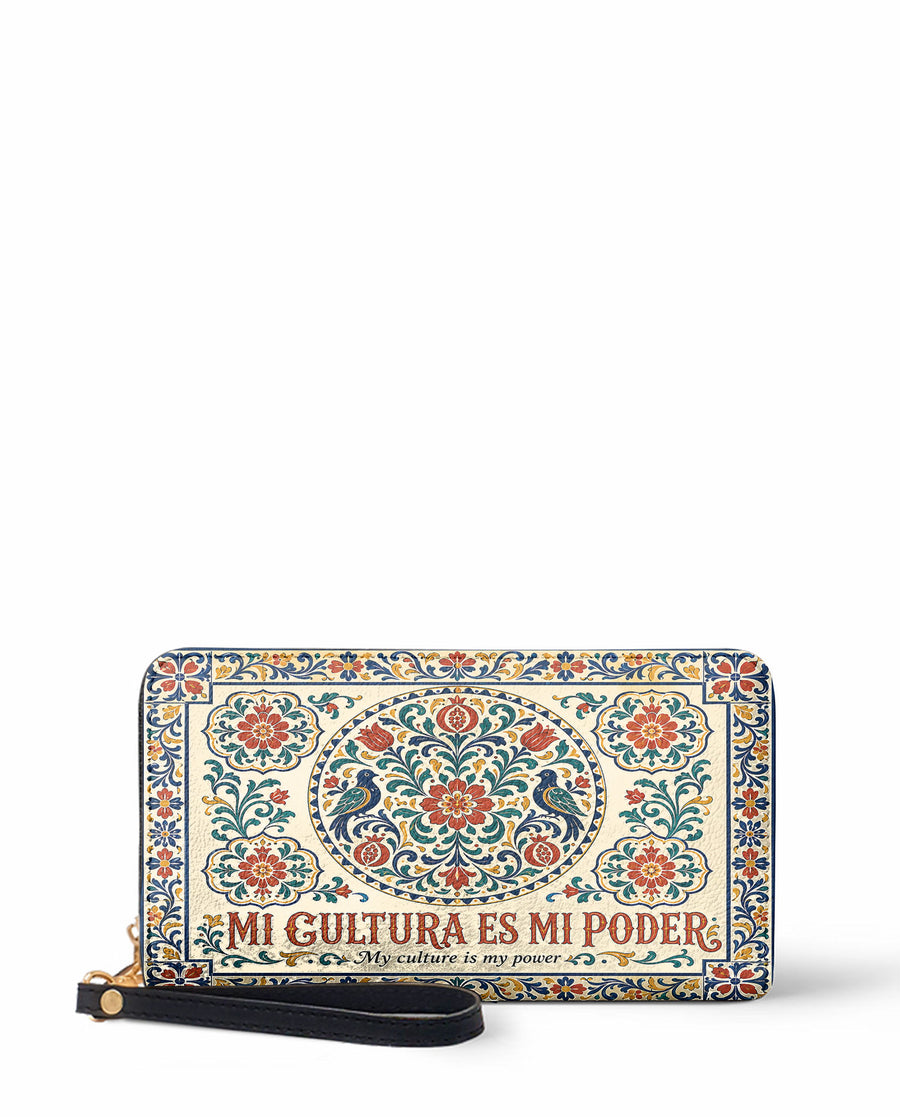 "Mi cultura es mi poder" ver.3 Long Wallet