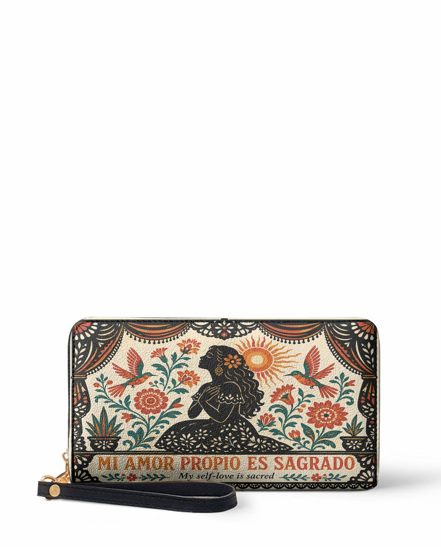 "Mi amor propio es sagrado" ver.5 Long Wallet