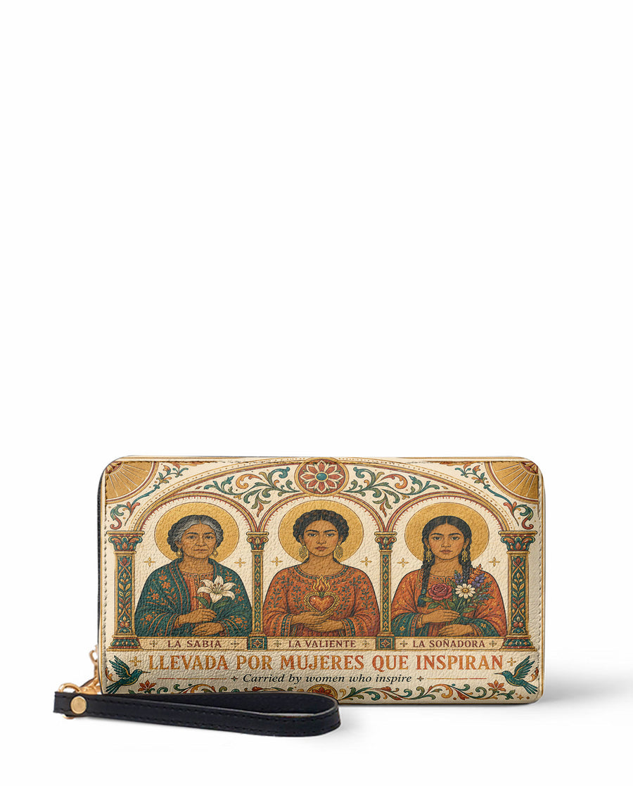 "Llevada por mujeres que inspiran" ver.1 Long Wallet