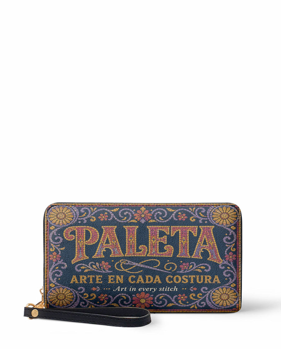"La Paleta: Arte en cada costura" ver.3 Long Wallet