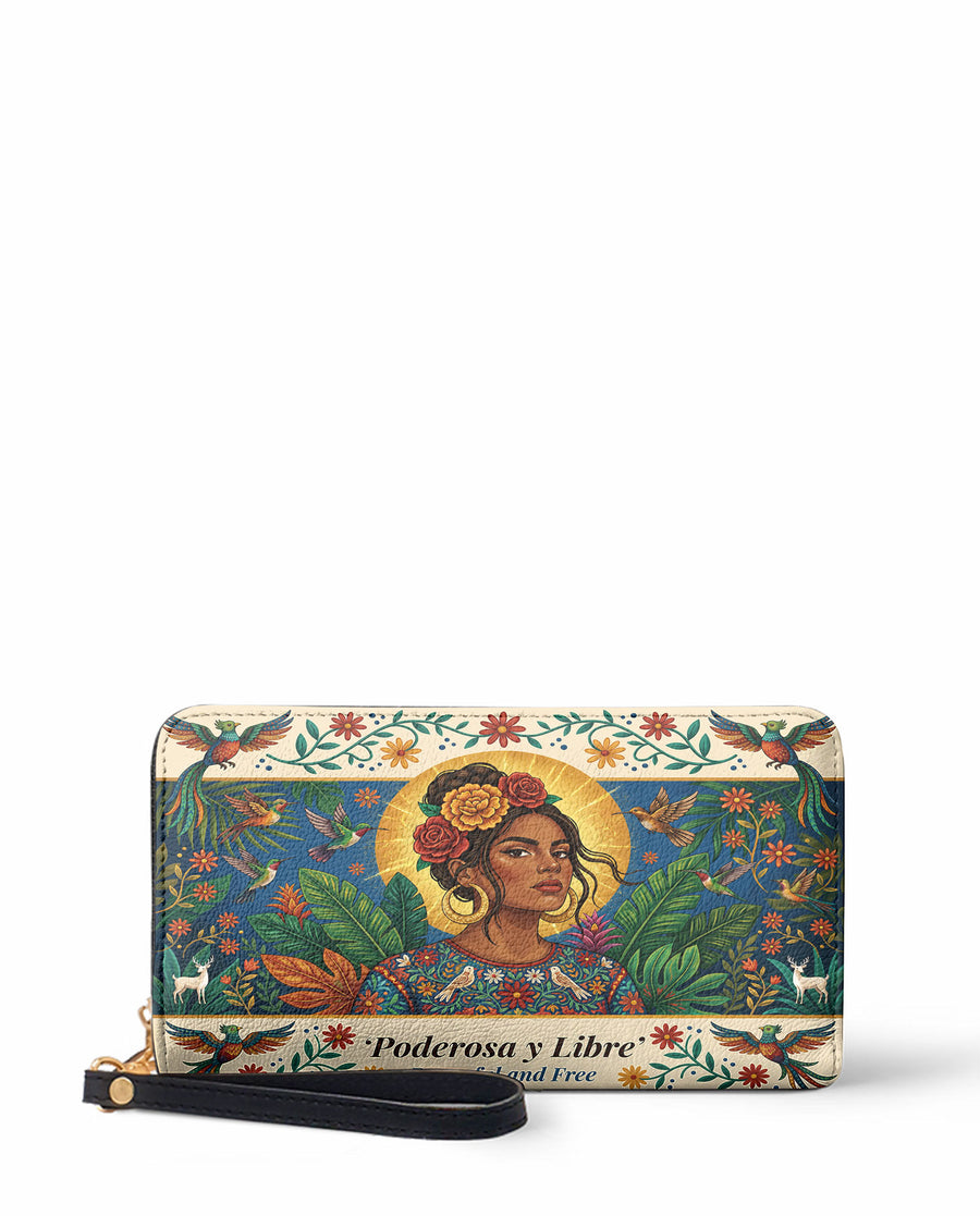 "Poderosa y Libre" ver.3 Long Wallet