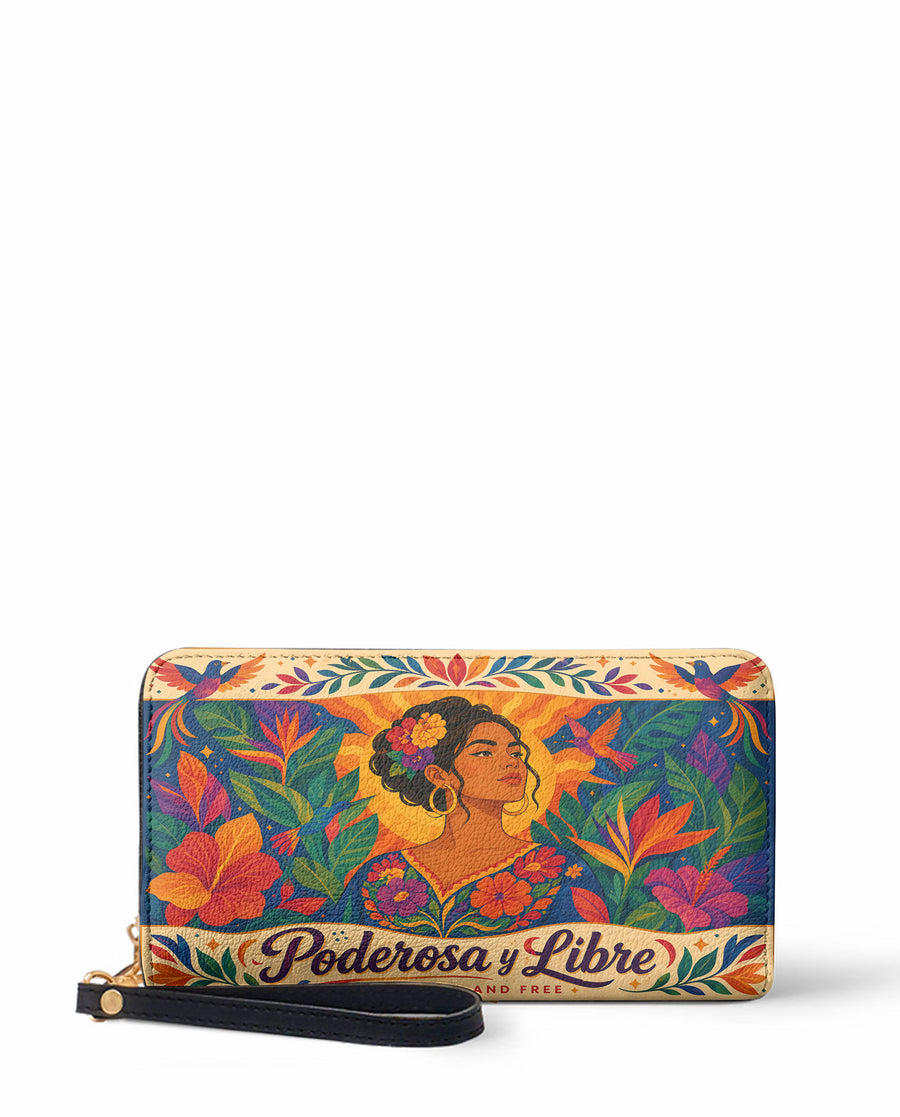 "Poderosa y Libre" ver.2 Long Wallet