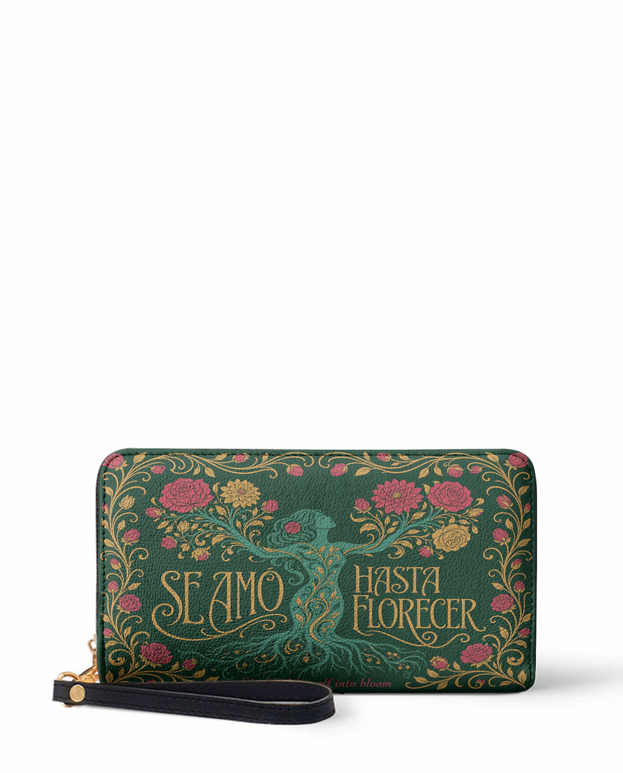 "Se amó hasta florecer" ver.3 Long Wallet