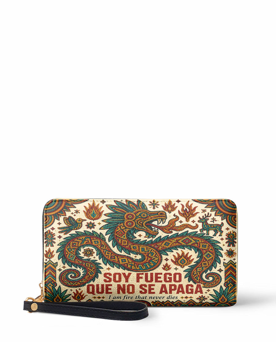 "Soy fuego que no se apaga" ver.2 Long Wallet
