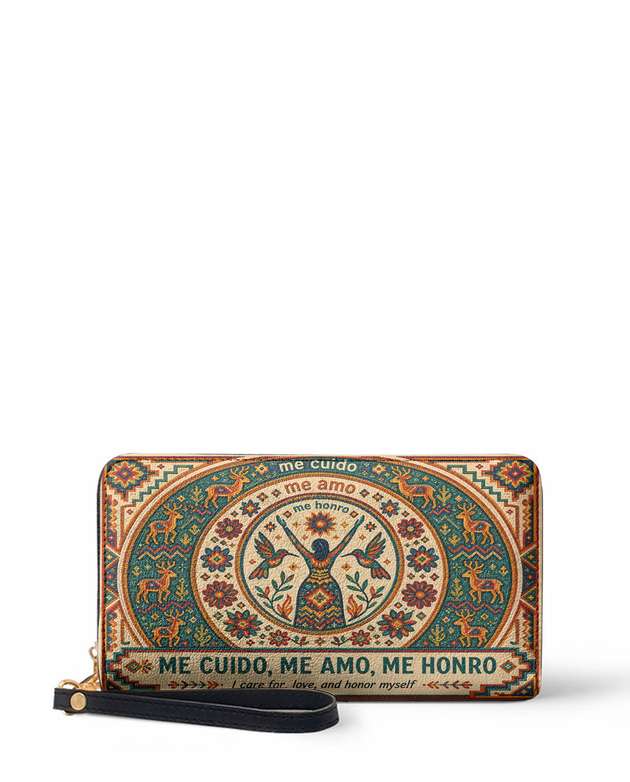 "Me cuido, me amo, me honro" ver.1 Long Wallet