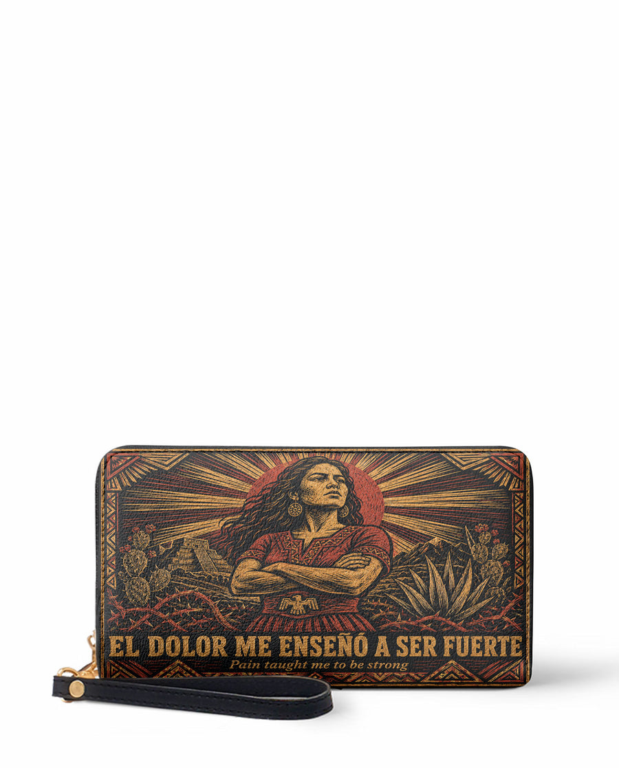 "El dolor me enseñó a ser fuerte" ver.2 Long Wallet