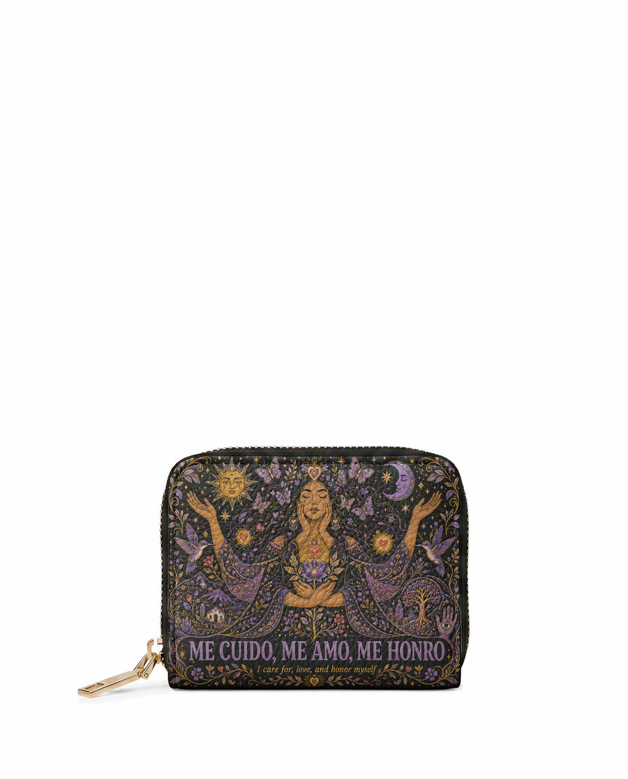 "Me cuido, me amo, me honro" ver.2 Mini Wallet