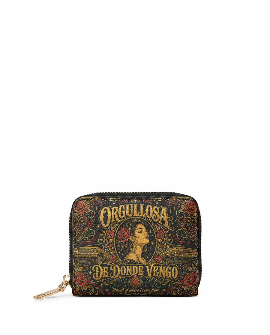 "Orgullosa de donde vengo" ver.4 Mini Wallet