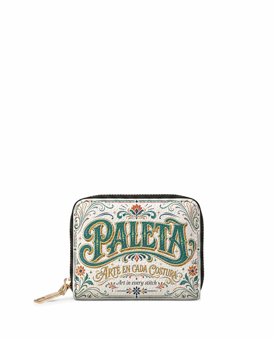 "La Paleta: Arte en cada costura" ver.2 Mini Wallet