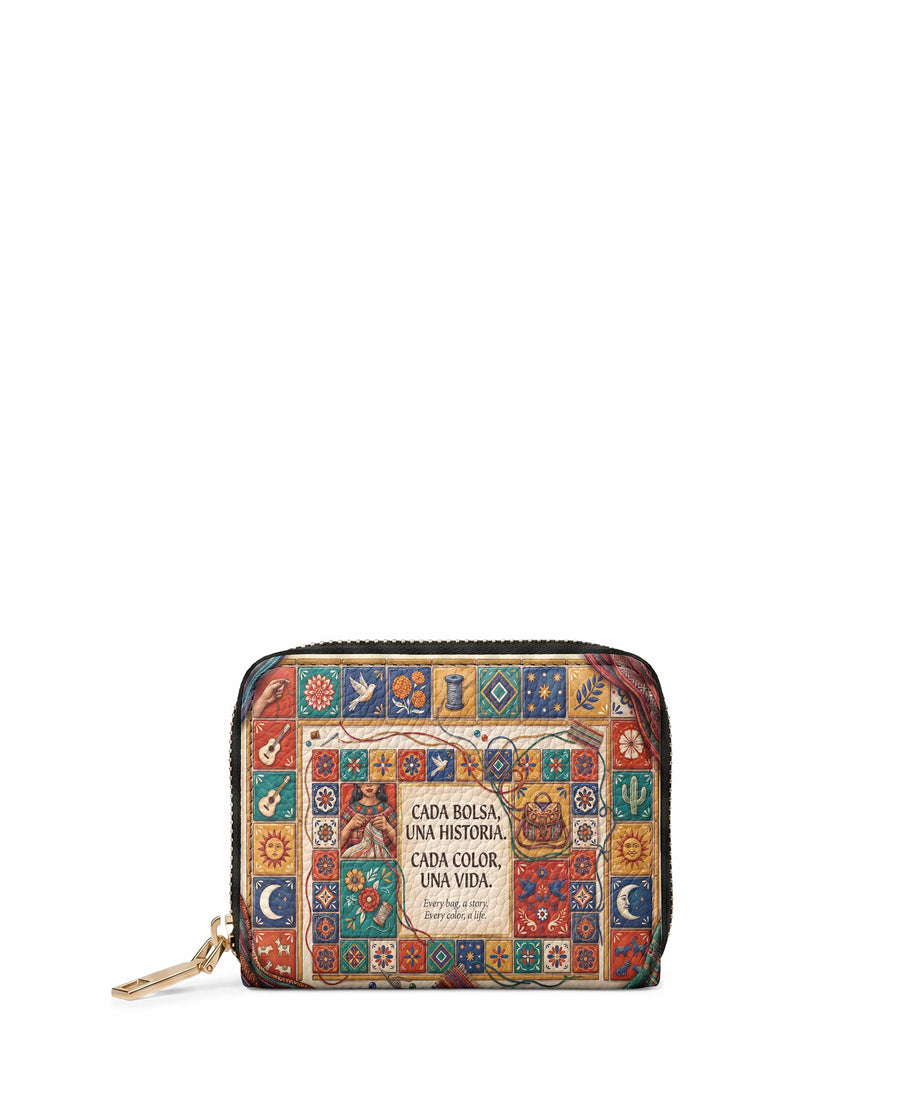 "Cada bolsa, una historia" ver.1 Mini Wallet