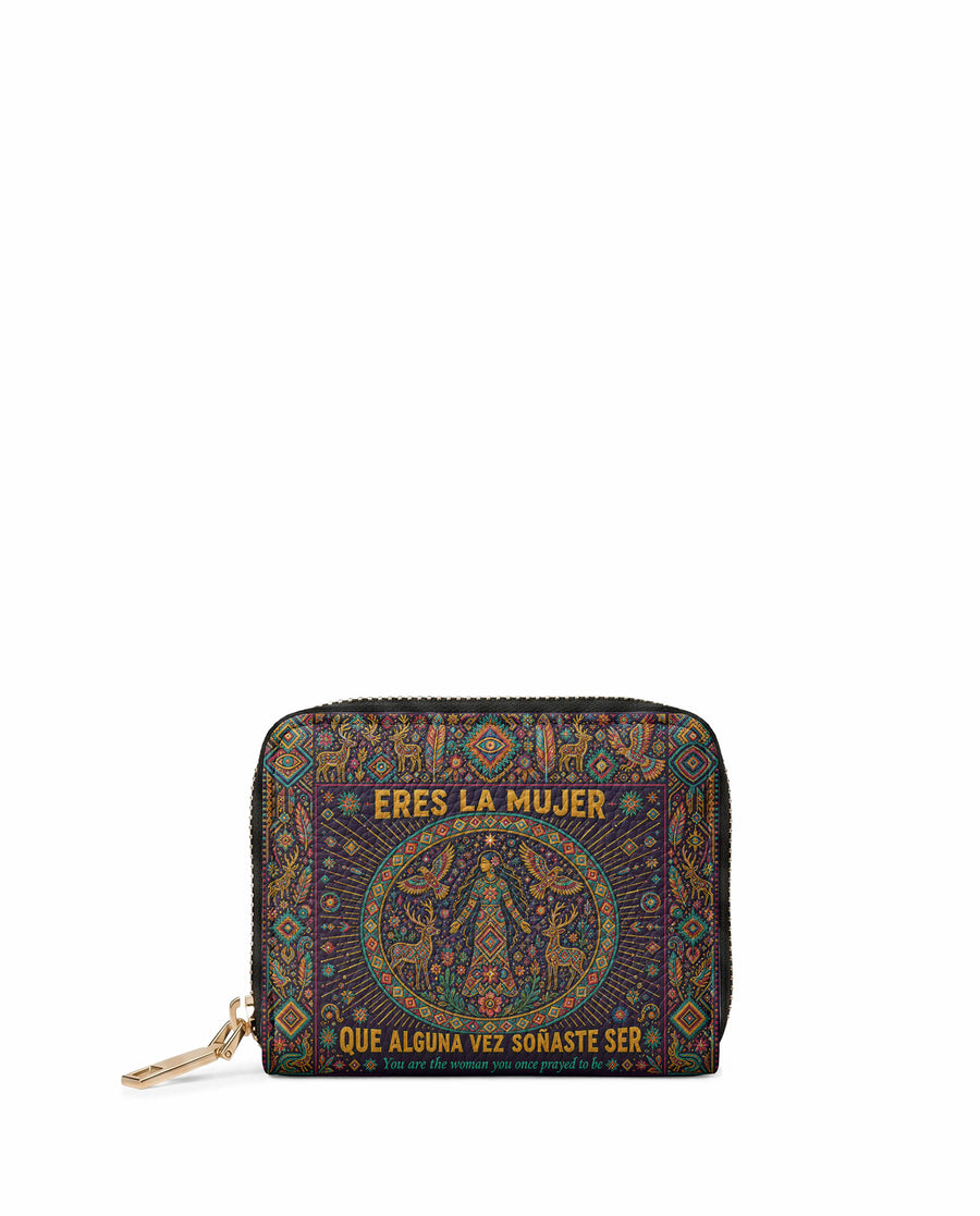"Eres la mujer que alguna vez soñaste ser" ver.8 Mini Wallet