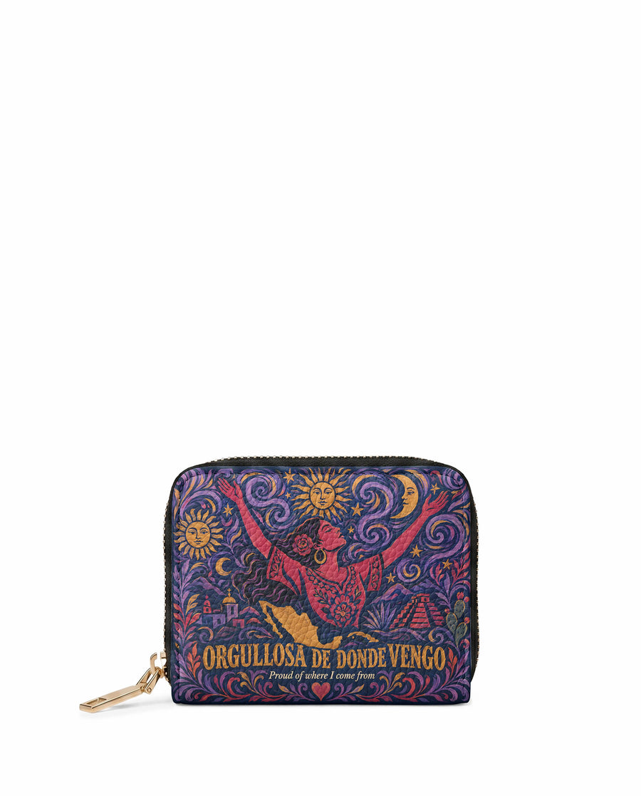 "Orgullosa de donde vengo" ver.5 Mini Wallet