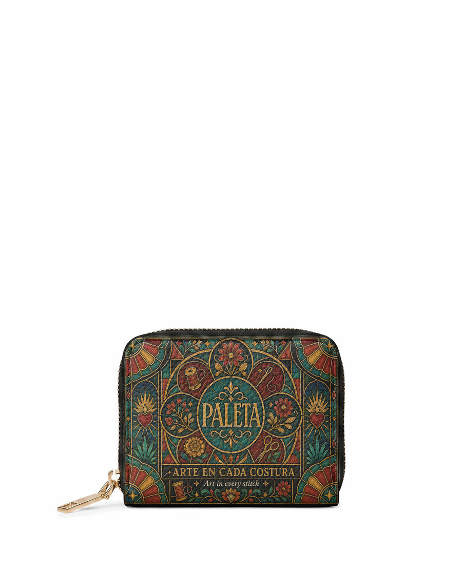 "La Paleta: Arte en cada costura" ver.5 Mini Wallet