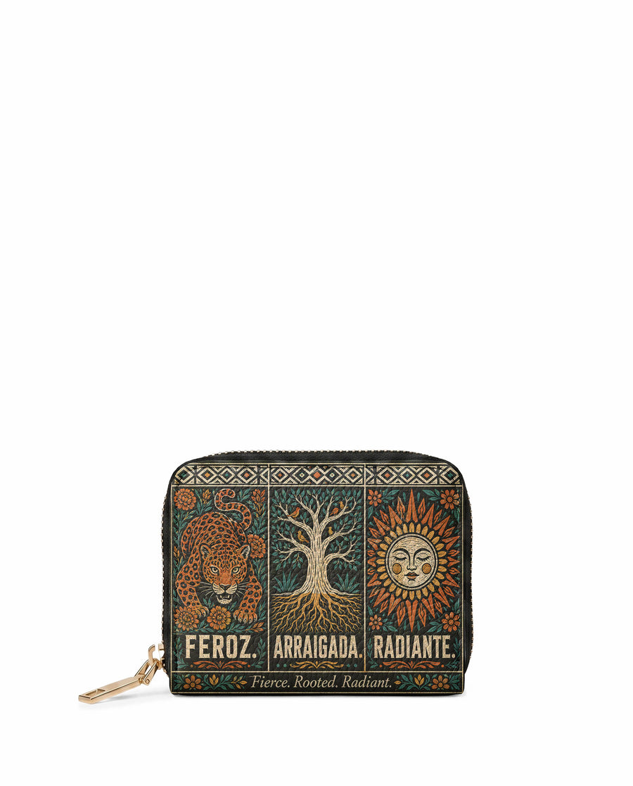"Feroz. Arraigada. Radiante" ver.1 Mini Wallet