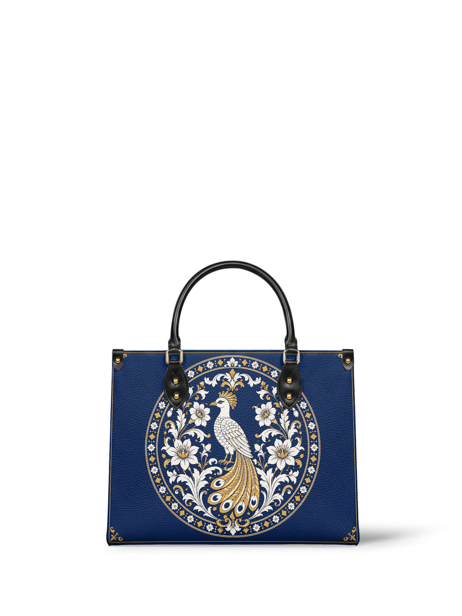 "QUETZALÍ" Leather Handbag
