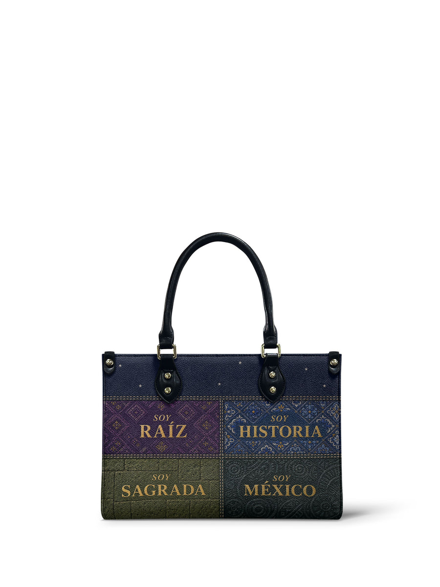 "LAS RAÍCES" ver.3 Small Leather Handbag