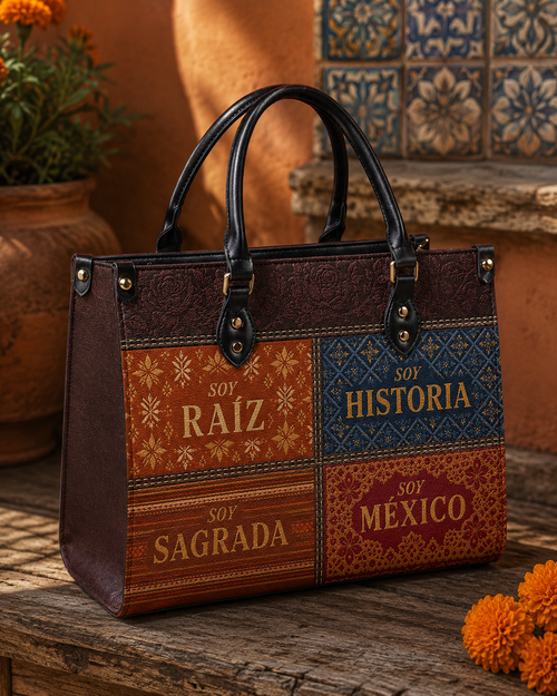 "LAS RAÍCES" ver.2 Leather Handbag