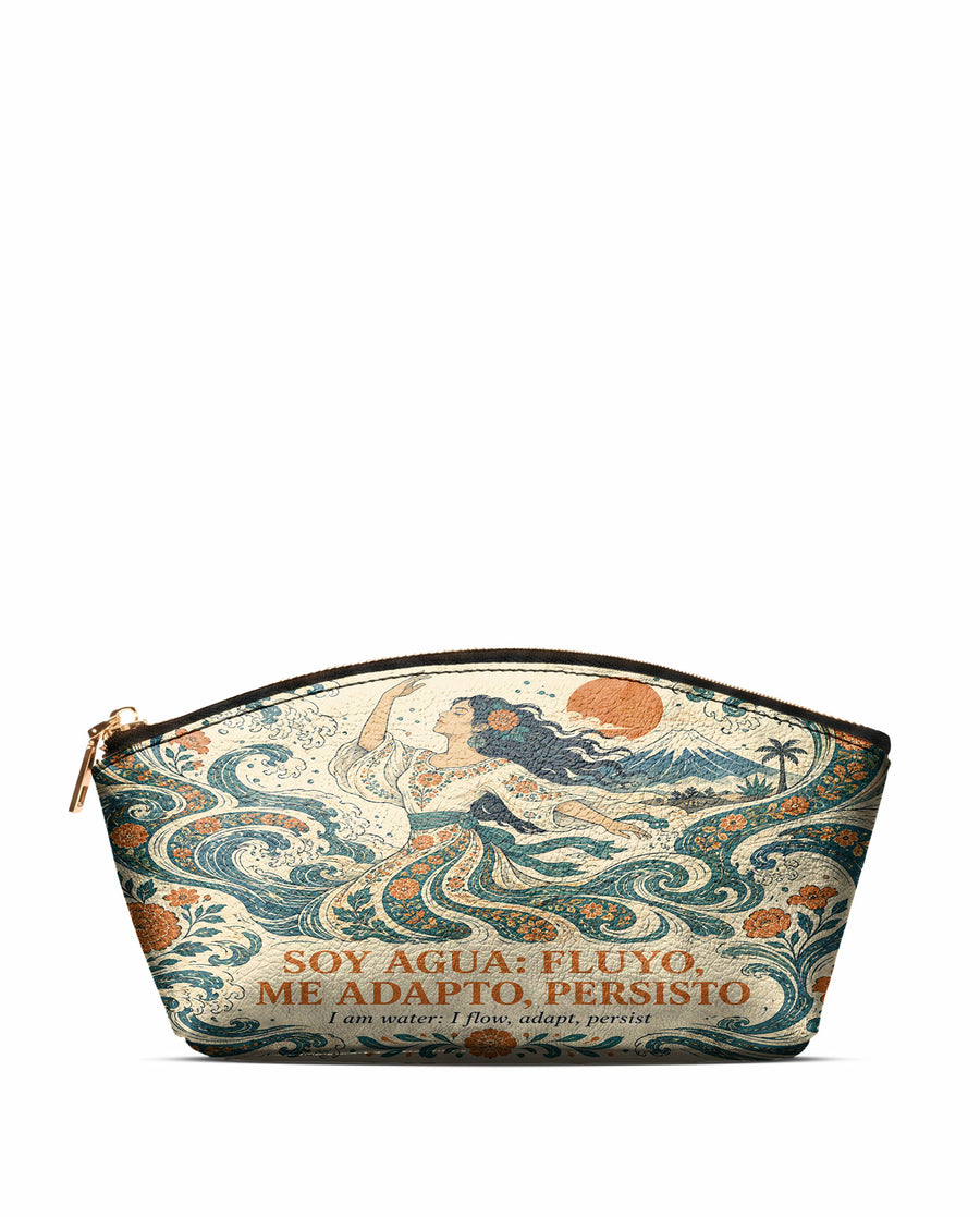 "Soy agua fluyo, me adapto, persisto" ver.4 Eclipse Makeup Bag