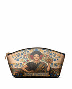 "Soy Fuerte" ver.3 Eclipse Makeup Bag - front view | Paleta Bags