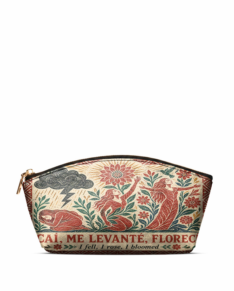 "Caí, me levanté, florecí" ver.2 Eclipse Makeup Bag