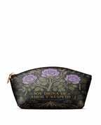 "Otomi Wild Embroidery" ver.4 Eclipse Makeup Bag - front view | Paleta Bags