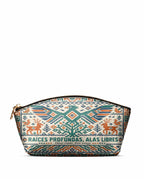"Raíces profundas, alas libres" ver.4 Eclipse Makeup Bag - front view | Paleta Bags