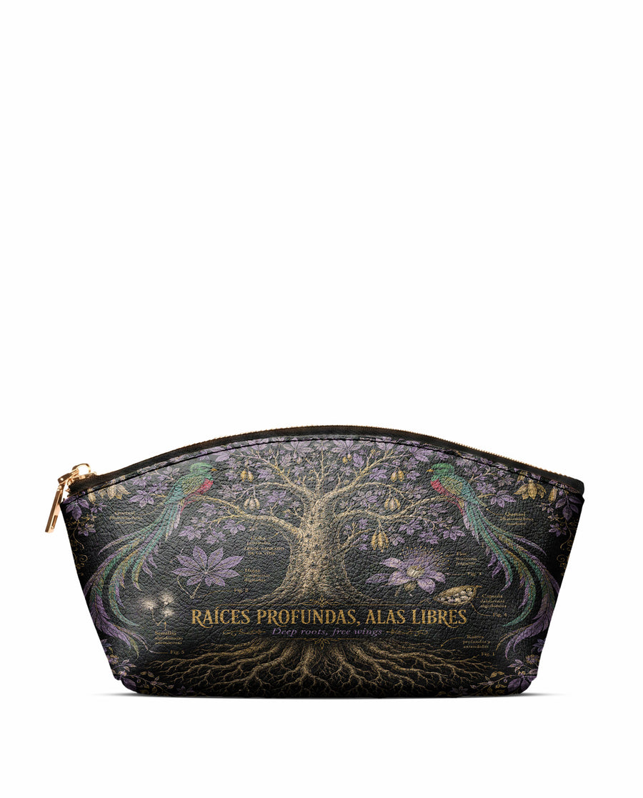 "Raíces profundas, alas libres" ver.2 Eclipse Makeup Bag