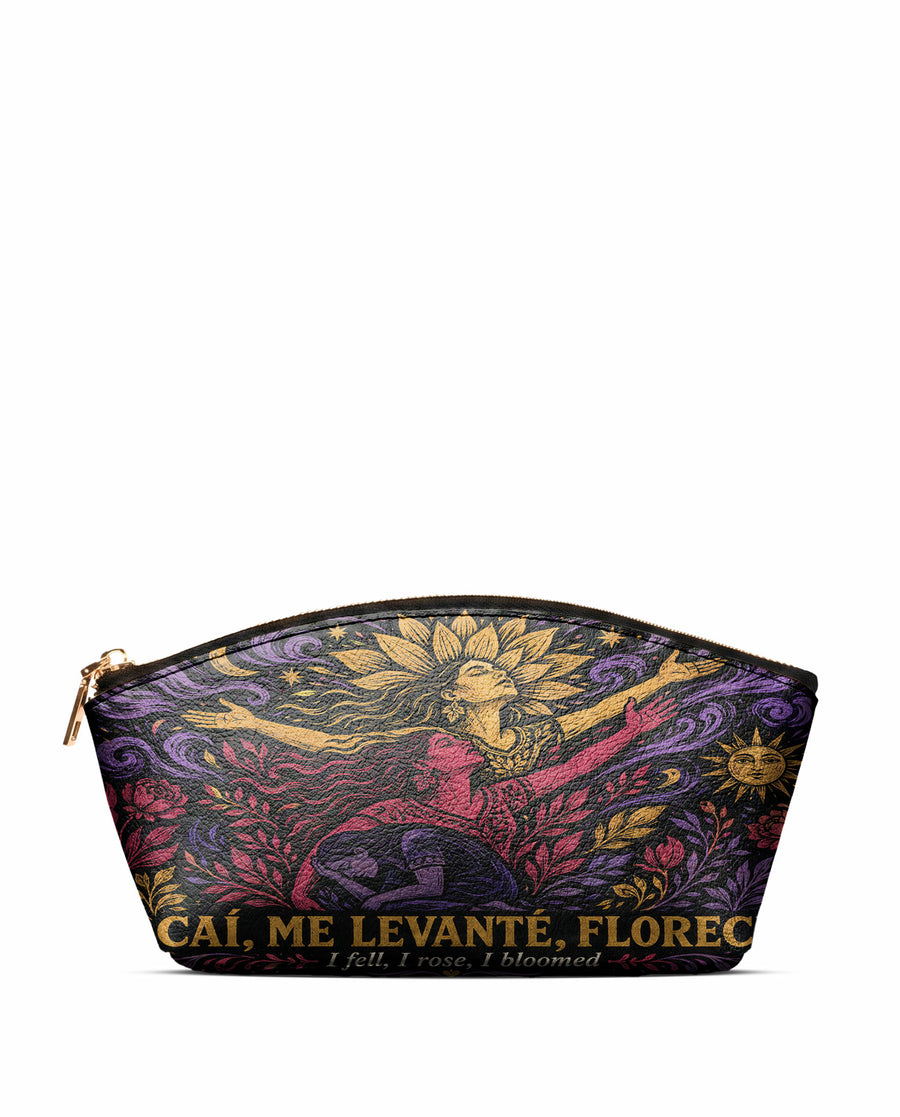 "Caí, me levanté, florecí" ver.4 Eclipse Makeup Bag