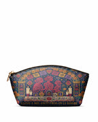 "Llevo a mis ancestros en la sangre" ver.1 Eclipse Makeup Bag - front view | Paleta Bags