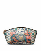 "Suave pero inquebrantable" ver.6 Eclipse Makeup Bag - front view | Paleta Bags