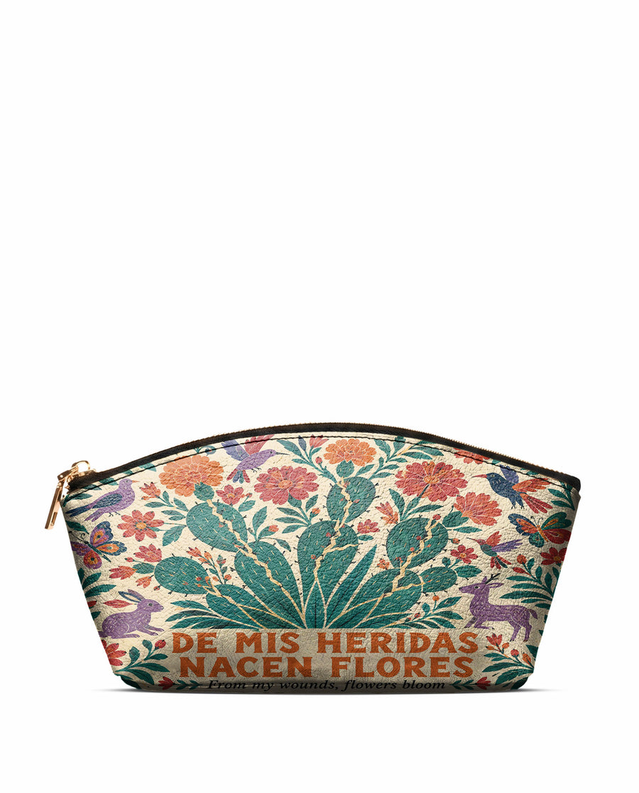 "De mis heridas nacen flores" ver.4 Eclipse Makeup Bag