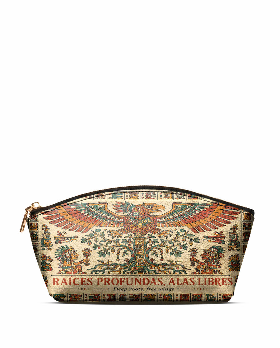 "Raíces profundas, alas libres" ver.3 Eclipse Makeup Bag