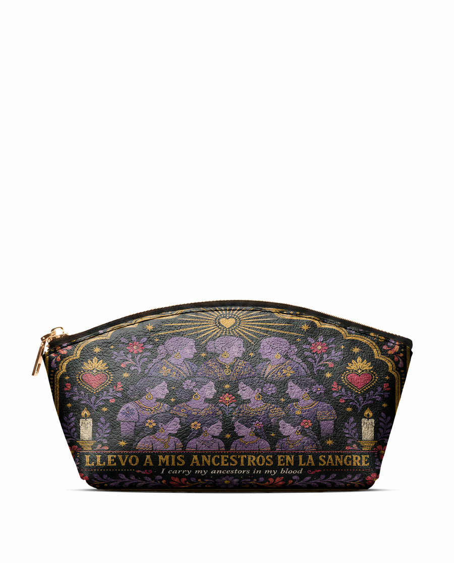 "Llevo a mis ancestros en la sangre" ver.3 Eclipse Makeup Bag