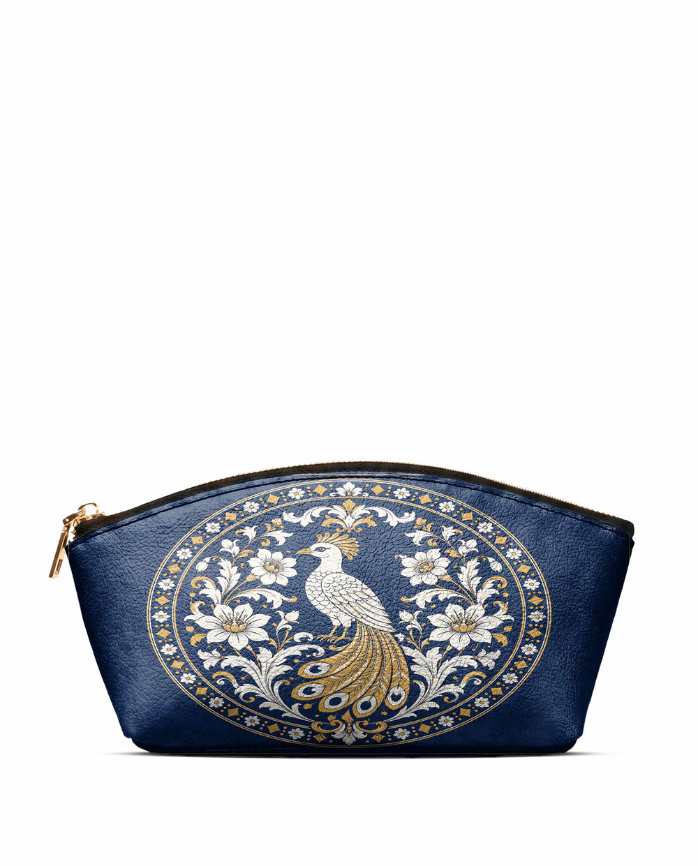 "QUETZALÍ" Eclipse Makeup Bag - front view | Paleta Bags