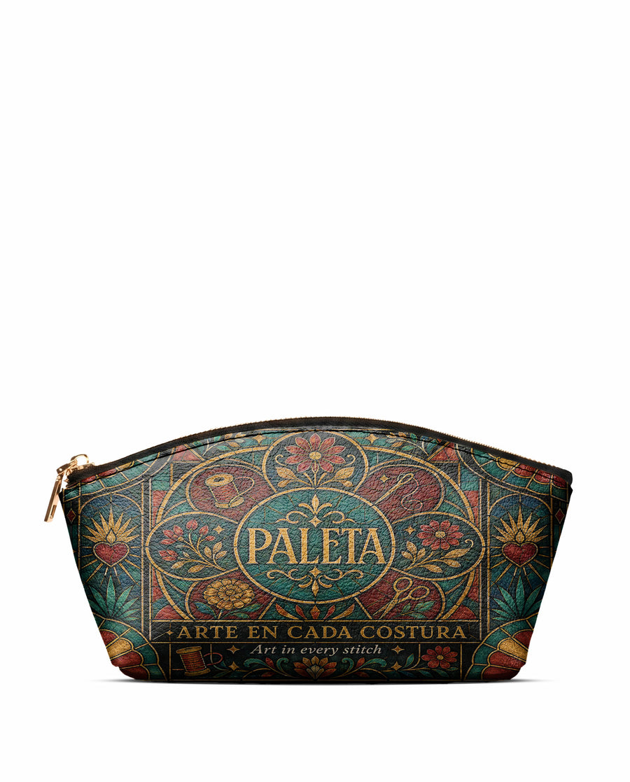 "La Paleta: Arte en cada costura" ver.5 Eclipse Makeup Bag