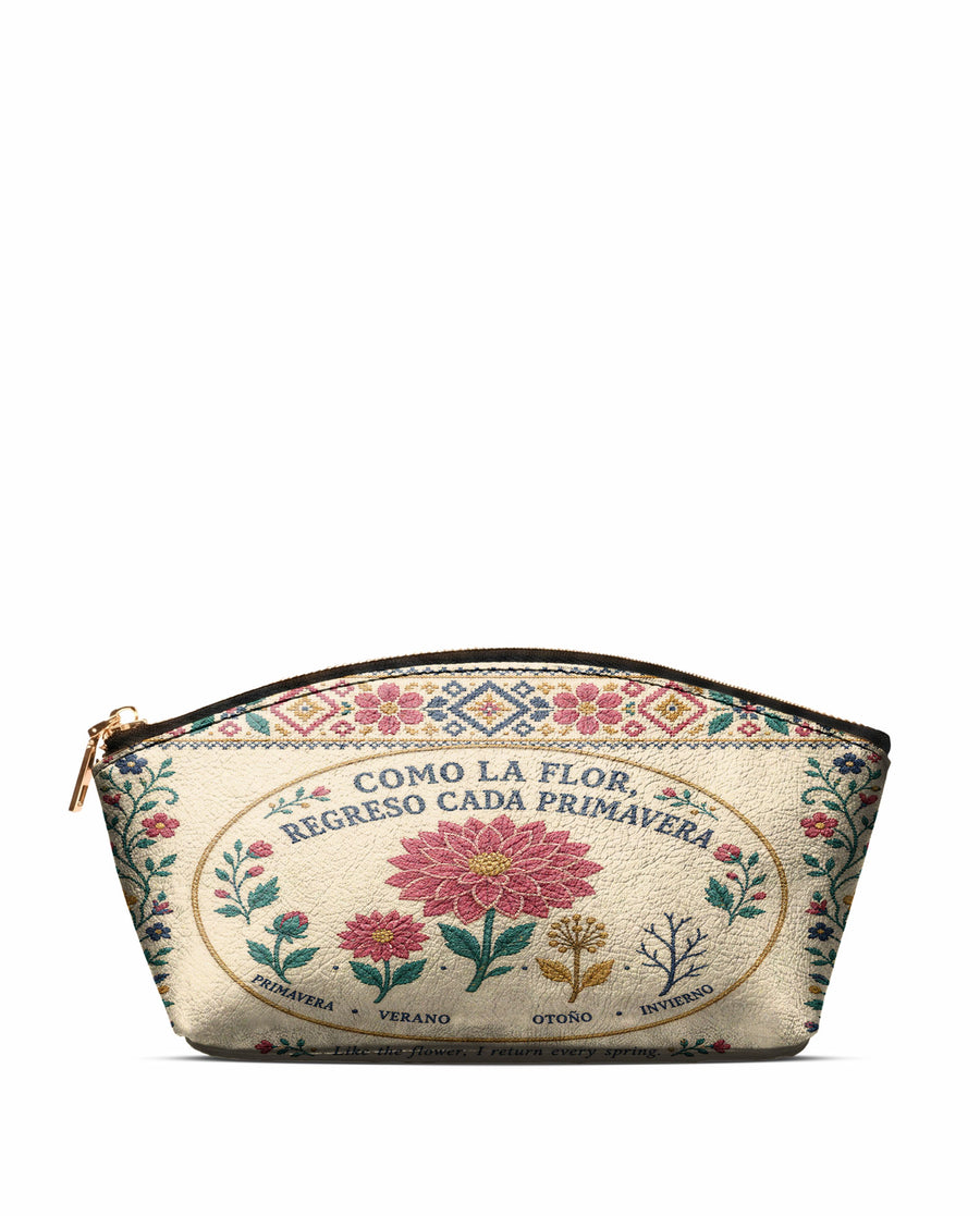 "Como la flor, regreso cada primavera" ver.3 Eclipse Makeup Bag