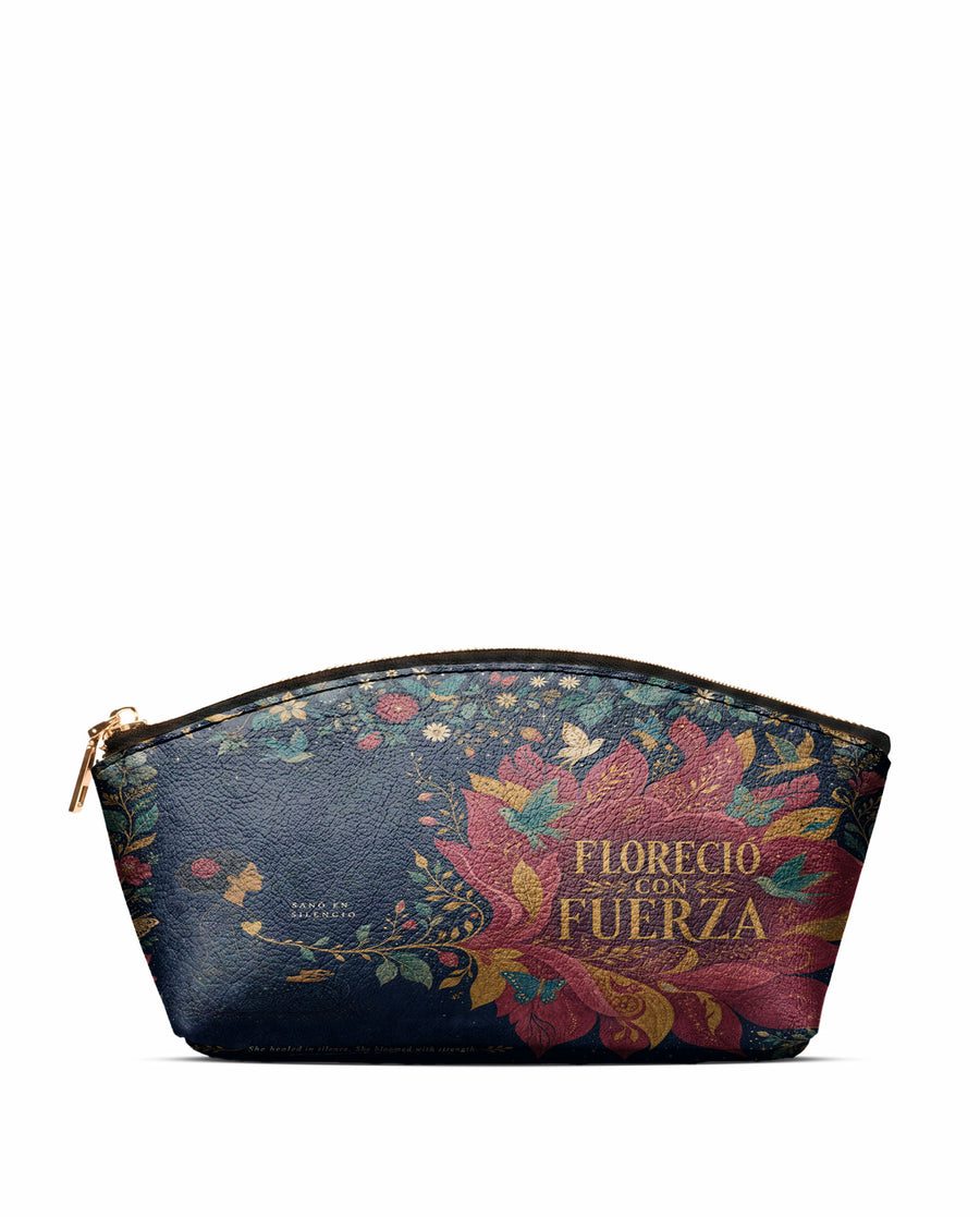"Sanó en silencio, floreció con fuerza" ver.2 Eclipse Makeup Bag
