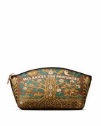 "Mis Raíces son Profundas" ver.3 Eclipse Makeup Bag - front view | Paleta Bags