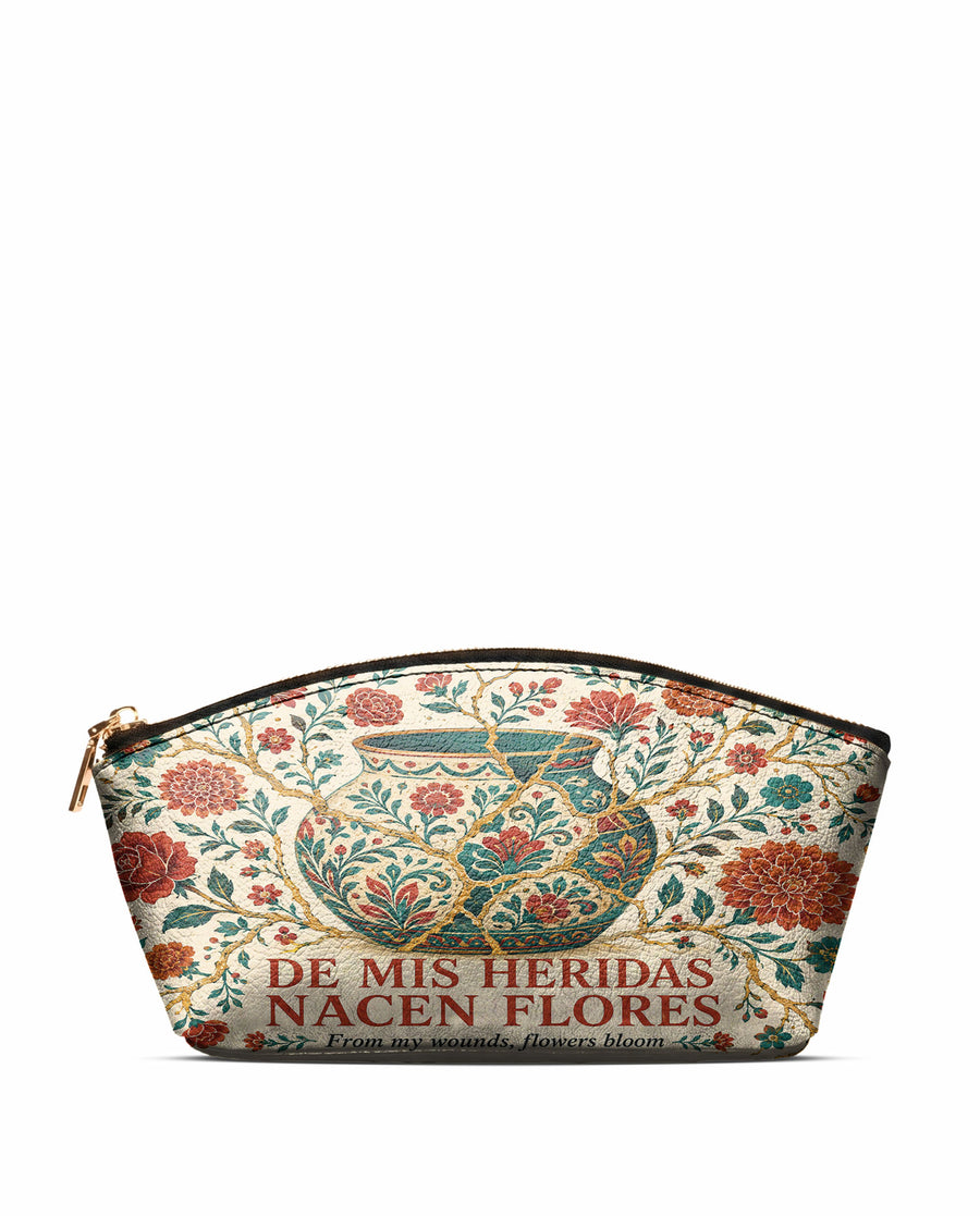 "De mis heridas nacen flores" ver.2 Eclipse Makeup Bag