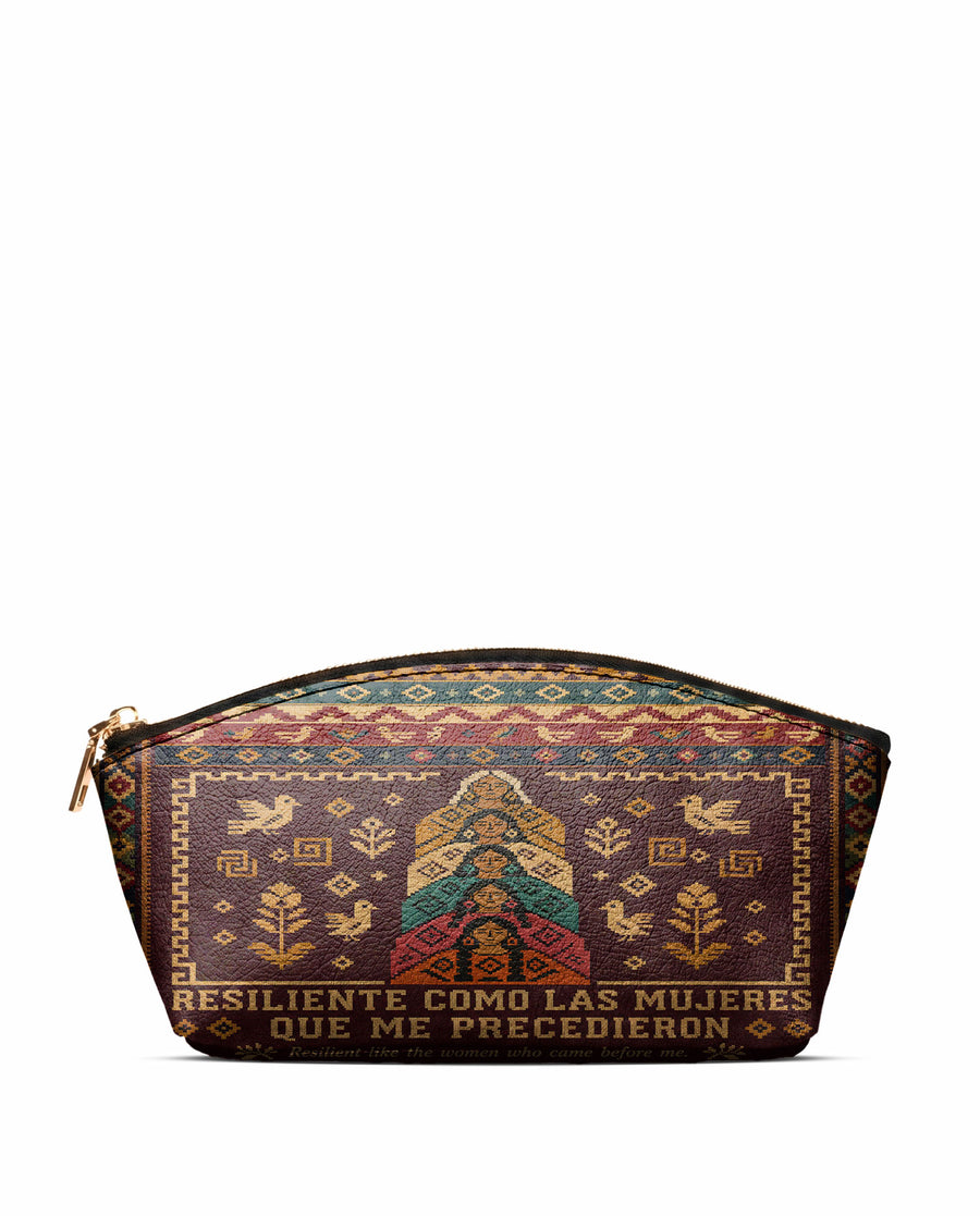 "Resiliente como las mujeres que me precedieron" ver.3 Eclipse Makeup Bag