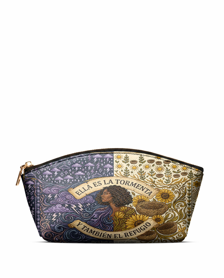 "Ella es la tormenta y también el refugio" ver.2 Eclipse Makeup Bag