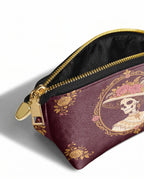 "CALAVERA" Eclipse Makeup Bag - side view | Paleta Bags